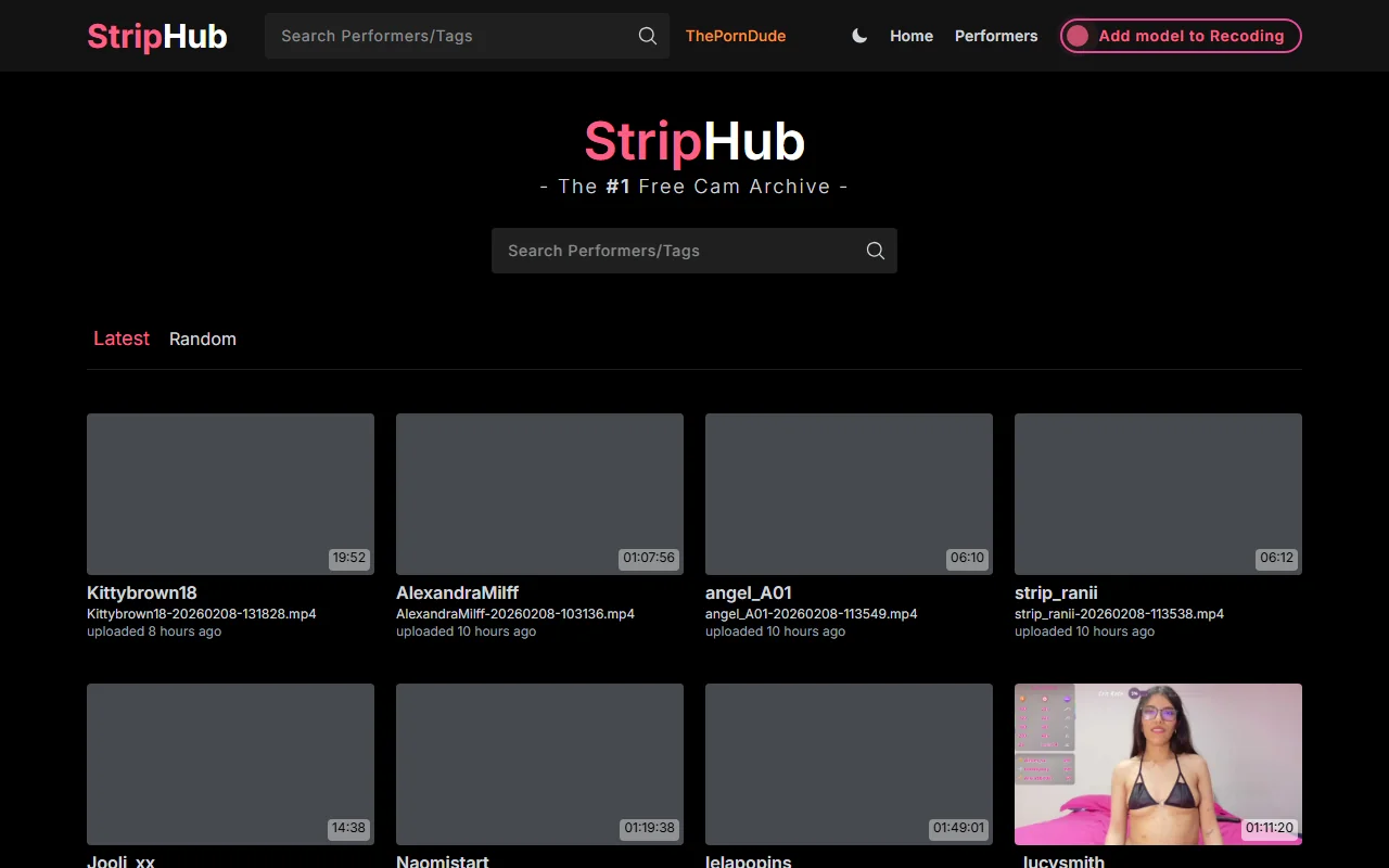 Screenshot of Recordjerk